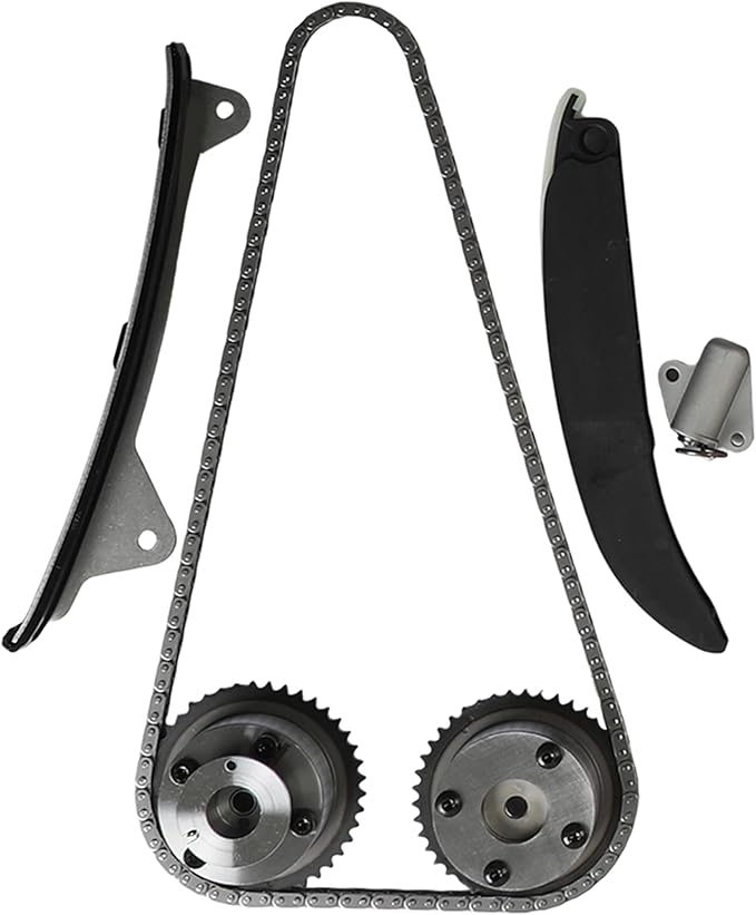 G4NC 2.0 Engine Rebuild Overhaul Kit w/Crankshaft Timing Chain Kit With VVT Sprocket Connecting Rod & Pistons Fit For Kia Sportage Hyundai Sonata Santa Fe Sport 2014-2018 2.0L Replace 23110-2E501