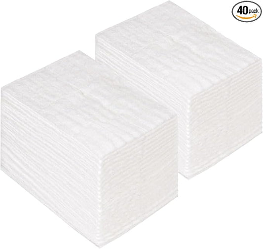 Dry Mop Refills 40 Counts Disposable Dusting Cloths Electrostatic Cloths 7.8"x11.8" Extra Thick