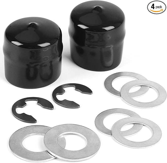 Lawnmower Wheel Hardware Kit, Compatible with Husqvarna Craftsman AYP Poulan Huskee Jonsered 532188967 532121749 812000029 121748X 121749X 583512801 532436874 12000029