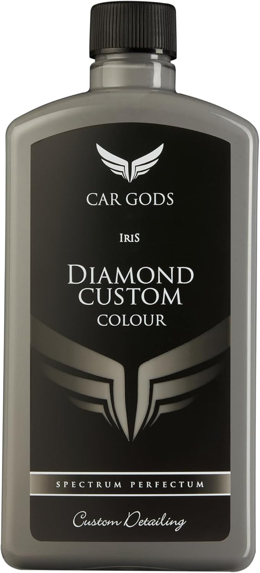 Car Gods Iris Custom Color Silver 3-in-1 Polish Wax Color Restorer & Scratch Remover, 16 Colors Available, 17 Fl Oz