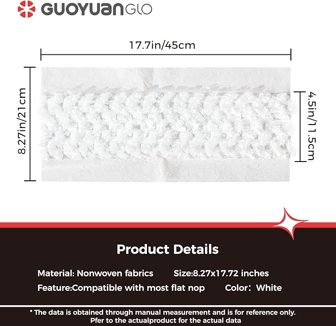 XL Dry Sweeping Cloths Heavy Duty Pet Dry Mop Refill X-Large Multi-Surface Floor Cloths for Cleaning Dust,Dirt and Pet Hair,64 Counts