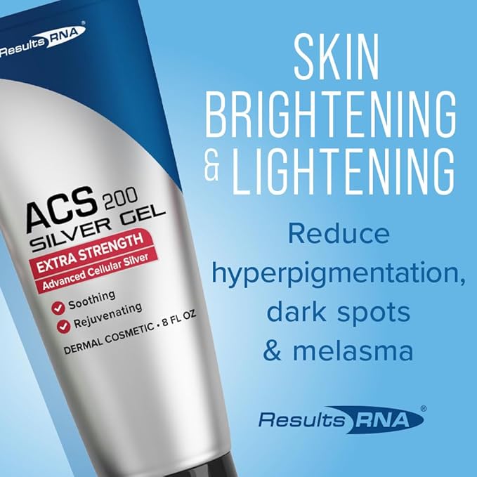 Results RNA - ACS 200 Silver-Glutathione Gel – Advanced Cellular Colloidal Silver Gel for Wound Care & Superior Dermal Healing. Clinically Proven. Recommended by Doctors Worldwide (2 oz - 30 Day)
