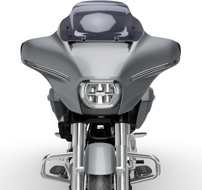 14" Windshield for Harley Street Glide CVO FLHXSE 2023-2024 Wind Shield Windscreen Air Deflector Compatible for Harley Street Glide CVO 2024(Smoke)