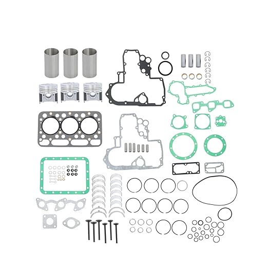 D1403 Compatible with Kubota Engine Rebuild Kit L2500 L2500DT L2500F L2600 L2600F