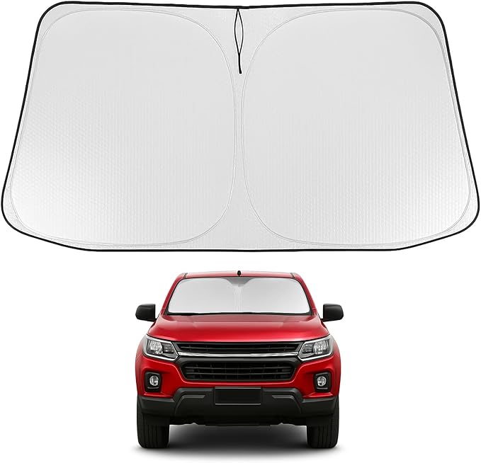 Proadsy 2025 Upgrade Windshield Sun Shade for Hyundai Elantra 2017-2020 Front Window Sunshade Protector Foldable Sun Visor Blocks UV Rays Keep Car Cooler
