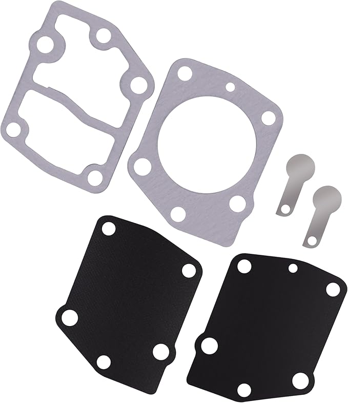 Fuel Pump Rebuild Kit Compatible with 1987-1990 KawasakiJet Ski 650 SX JS650;1989-1990 KawasakiJet Ski TSJF650; 1986-1990 KawasakiJet Ski X2JF650(For the external fuel pump kit only)