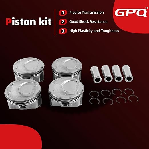 G4KJ 2.4 Engine Rebuild Overhaul Kit Head Gasket Set Piston & Ring Fit for Hyundai Kia Tucson Sportage Sonata Optima Sorento 2.4L 2011-2018