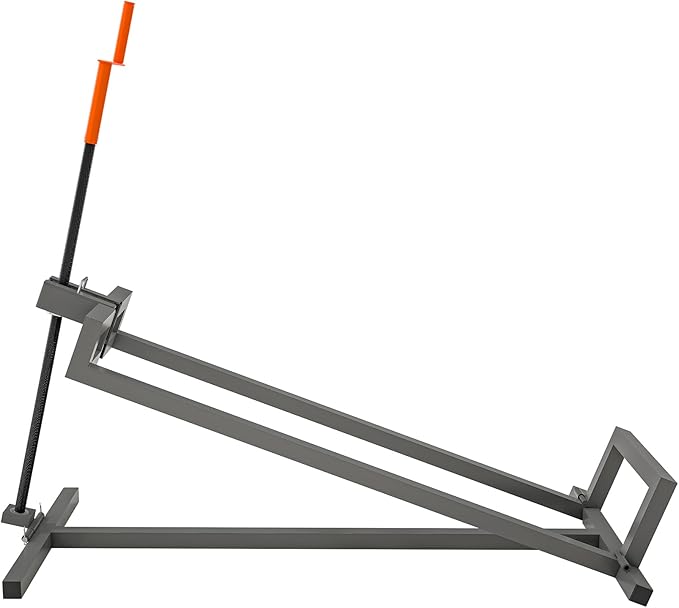 Lawn Mower Lift Jack Heavy Duty Ride on Lawn Mowers & Garden Tractors,Quick 3-Minute Installation Foldable Riding Lawn Tractor Lift with Manual and Power Tool Handles(Grey)