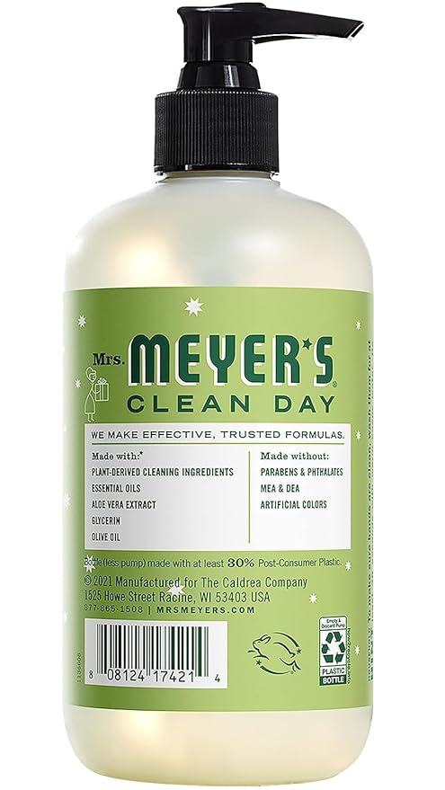 Mrs. MEYER'S CLEAN DAY Variety, 2 Liquid Hand Soap 12.5 OZ, 1 Liquid Dish Soap, 16 FL OZ, 1 CT (Iowa Pine)