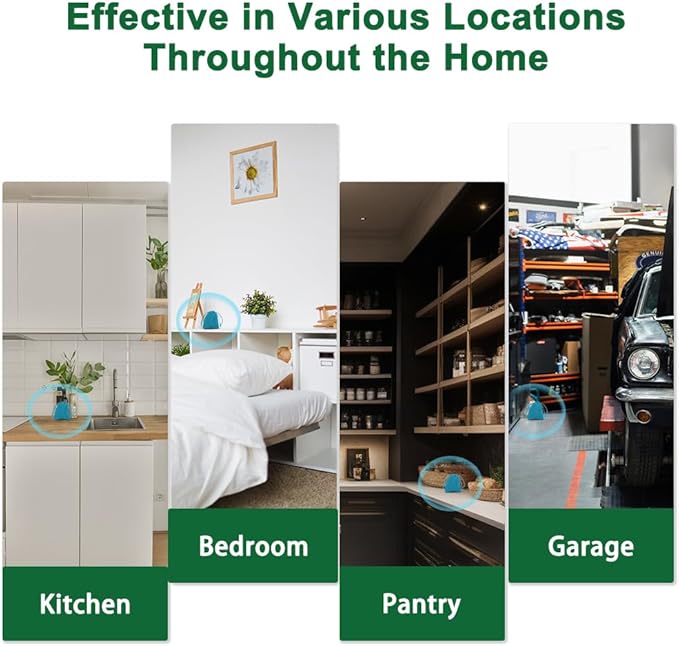 10 Pack Powerful Spider Repellent Indoor for House Garage Long-Term Spiders Repelling, Effective Spider Repellent Pouches Made with Natural Ingredients Safe for Kids and Pets, Easy to Use, No Mess