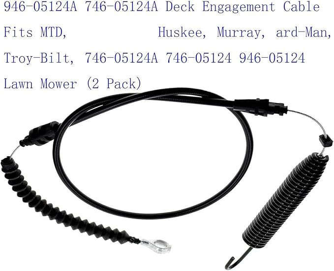 946-05124A Deck Engagement Cable for 746-05124 946-05124 746-05124A TB42 TB46 T1100 LT4200 T1000 Lawnmower Accessories Replacement Cable