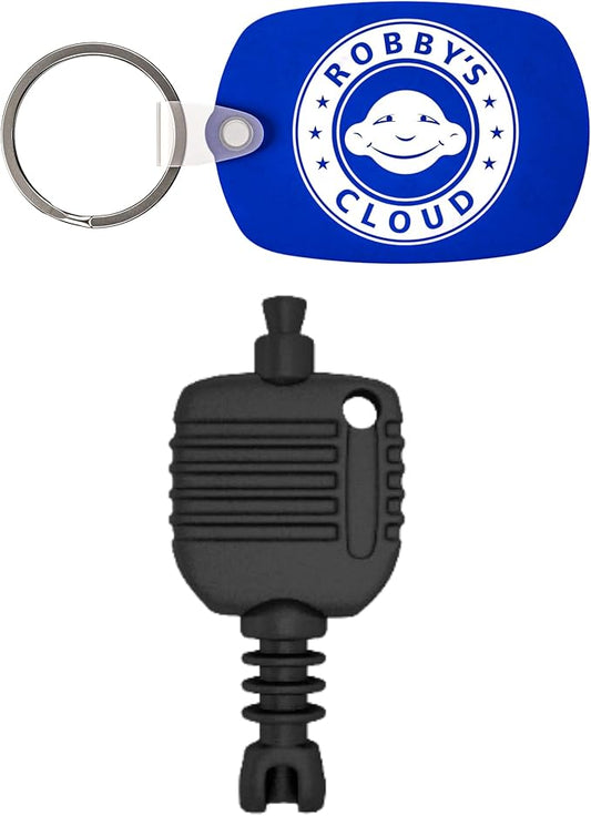 Key for Aegis Mouse Bait Stations - Rat Bait Station Key Compatible with Aegis RP, Mouse and Anchor Bait Stations - Comes with Robby’s Cloud Keychain (1 Pack)