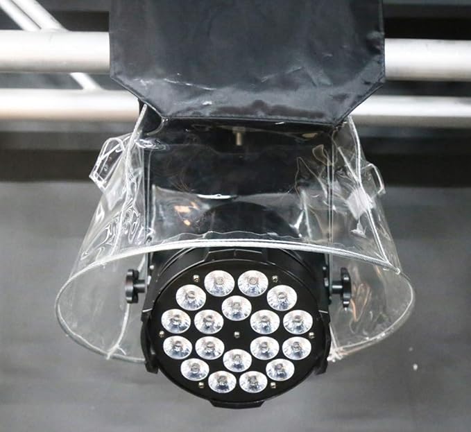 (Pack of 8) Stage Light Outdoor Led Par Rain Covers, Stage Lights Waterproof Par Light Rain Cover Outdoor Stage Cover