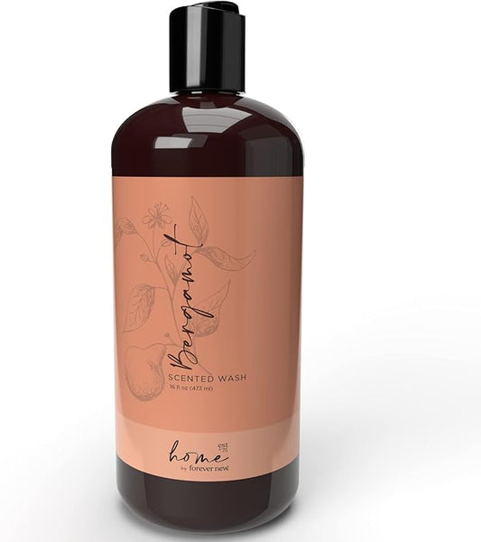 Home by Forever New - Scented Liquid Laundry Detergent, Bergamot, 16 Fl Oz – Perfect for Washing Towels, Bed Linens, Clothing, and More