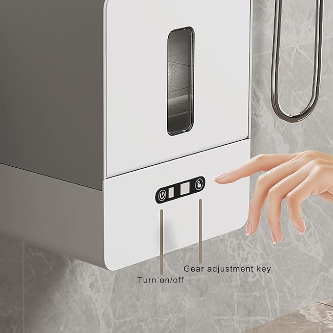 Automatic Paper Towel Dispenser for Kitchen Bathroom Wall Mount Under Cabinets Easy Touchless Battery Operated