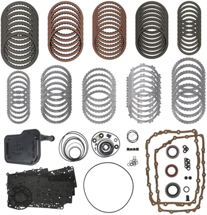 A76L90 6L90E 6L80 6L80E Transmission Master Rebuild Kit Overhaul w/Filte Fits for Escalade STS-V, Camaro Silverado Express 1500 2500 3500 Car Aftermarket Parts