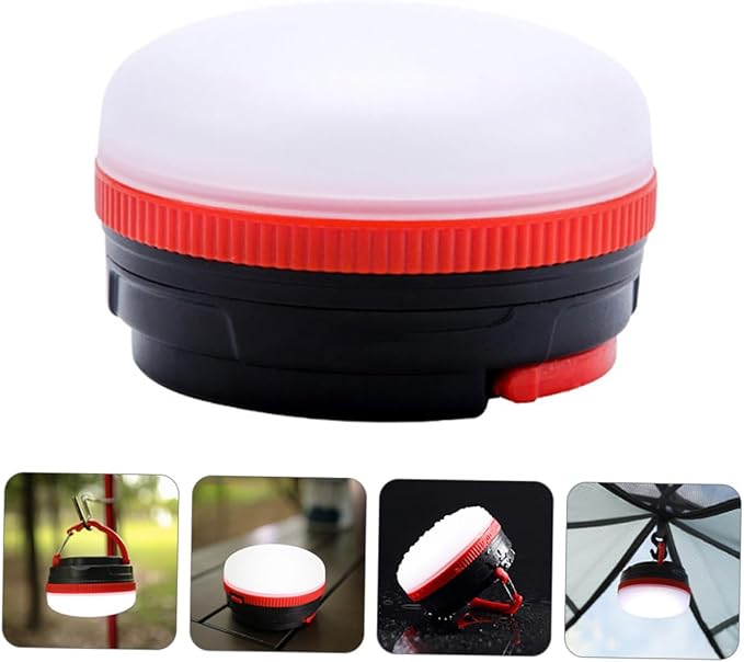 Mini LED Camping Lamp Portable Tent Light Outdoor Lightweight Lantern for Hiking Backpacking Fishing Emergency Use