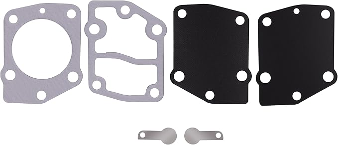 Fuel Pump Rebuild Kit Compatible with 1987-1990 KawasakiJet Ski 650 SX JS650;1989-1990 KawasakiJet Ski TSJF650; 1986-1990 KawasakiJet Ski X2JF650(For the external fuel pump kit only)