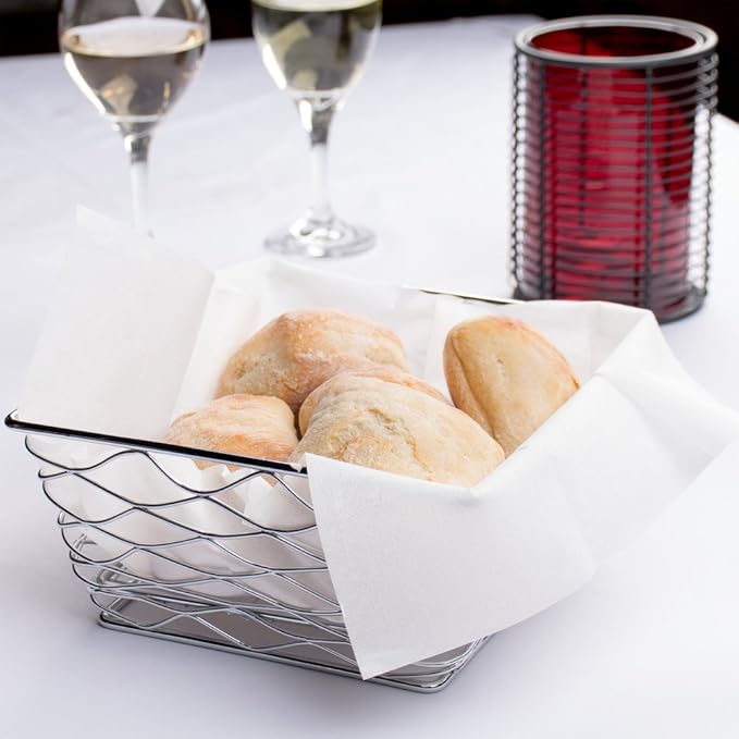 100-pack BloominGoods Linen-Feel Dinner Napkins (17" x 17") | Disposable Cloth-Like Paper | Soft, Absorbent Guest Towels For Kitchen, Bathroom, Parties, Weddings, Dinners, Events - Made In USA.