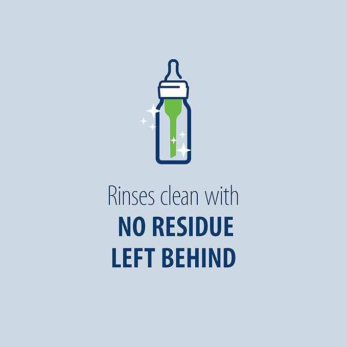 Dr. Brown's Bottle & Dish Soap for Baby Bottles and Baby Accessories, Plant-Derived, Fragrance-Free, 16 fl oz, 1 Pack