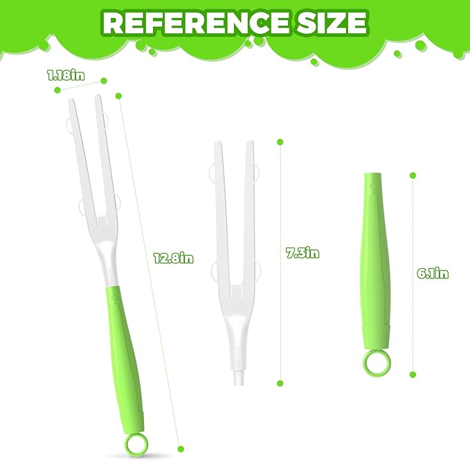 10PCS Duster Refills Folding Handles Set Compatible with Swiffer Dusters,Disposable Static Dust Removal Brush Handle for Dusting Electronics,Furniture,Blinds,Ceiling Fans (10, Green)