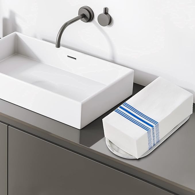 Vplus 150 PACK Guest Towels Disposable Bathroom, Decorative Bathroom Napkins, Soft, and Absorbent Disposable Paper Hand Towel for Dinners, Kitchen, Parties, Weddings, Christmas Party
