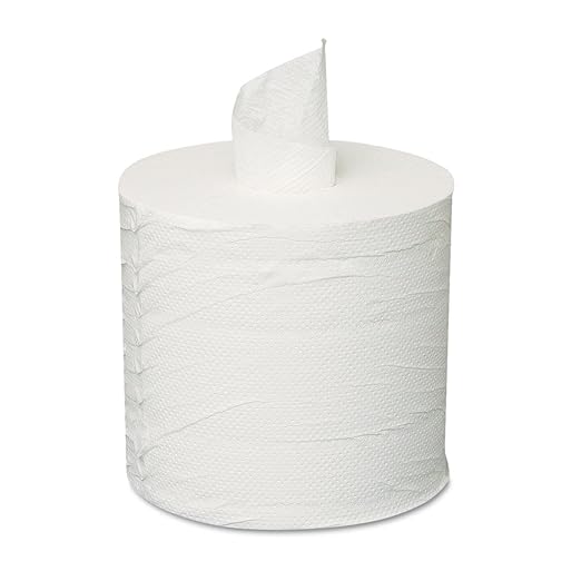 General Supply NP-5505 Centerpull Towels, 2-Ply, White (Case of 6 Rolls)
