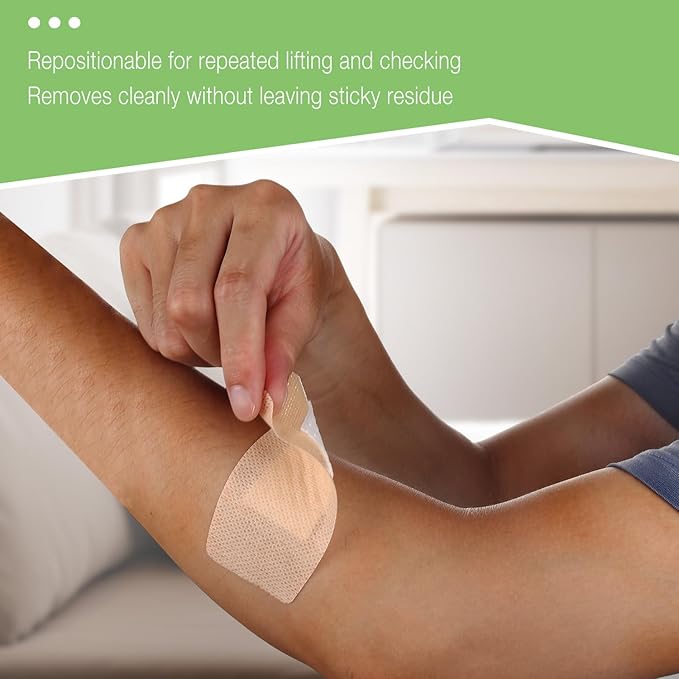 NeuHeils Silicone Adhesive Bandages for Sensitive Skin – Large 2x4 Inch (40 Count) | Hypoallergenic & Waterproof Wound Care | Pain-Free Removal, Non-Stick Pad, Gentle for Fragile Skin