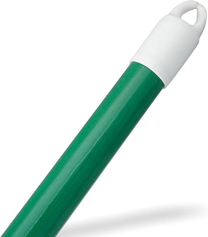 SPARTA 4022009 Spectrum Fiberglass Broom Handle, Mop Handle, Replacement Handle With Acme Threaded Tip For Commercial Cleaning, 60 Inches, Green