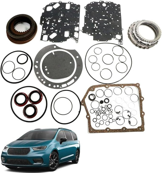 Transmission Master Overhaul Rebuild Kit 62TE Compatible with Dodge Ram 200 Routan Pacifica 2008-UP After-Market Parts