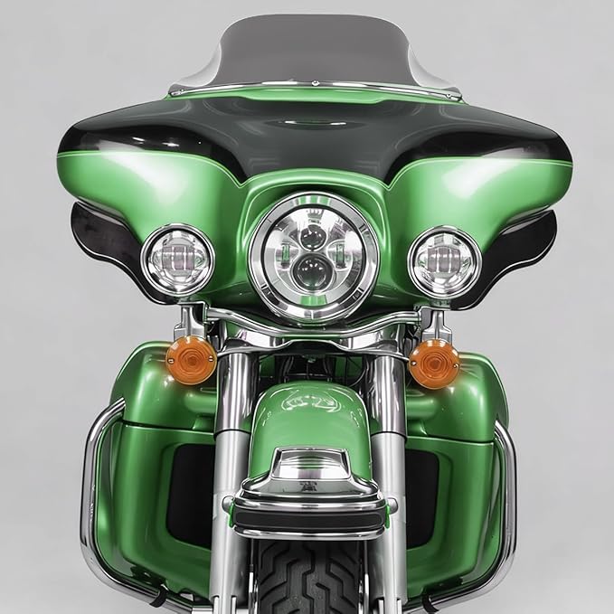 8" Windshield Windscreen for 1996-2013 Harley Davidson Touring Street Glide Electra Glide/Ultra Limited/Tri Glide FLHT FLHX FLHXS FLHTK, Smoke
