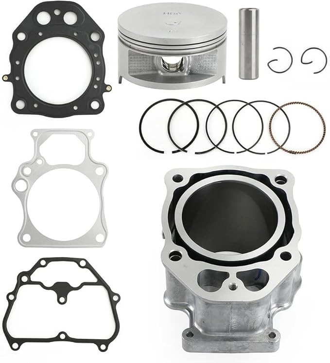 TRX500 Cylinder Piston Gasket Top End Rebuild Kit 92mm 12100-Hp0-A00 For 2012-2019 TRX500 Foreman 2015-2021 500 Pioneer 500