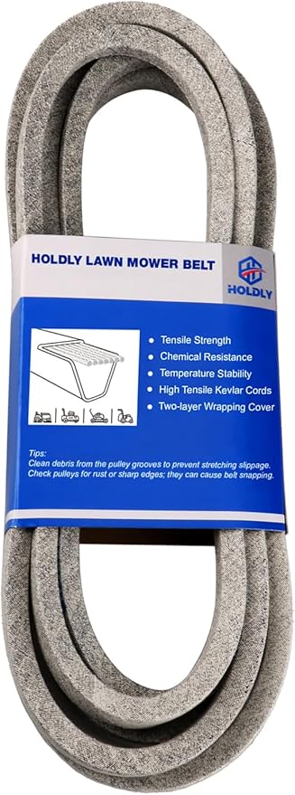 1/2 x 145.5'' Mower Deck Belt 07200023, Mower PTO Belt 52" Deck Fits Ariens Zoom, Zoom XL, IKON, Gravely ZT X & ZTXL Series (7200023)