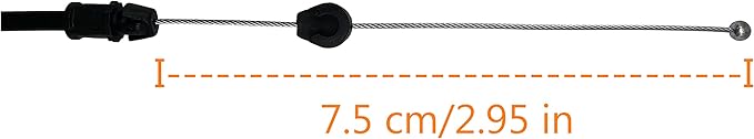 AOTWD 175067 Deck Clutch Cable 169676 42” Fits Craftsman Husqvarna Poulan AYP LT1000 LT2000 DLT 3000Pro Riding Lawn Mower