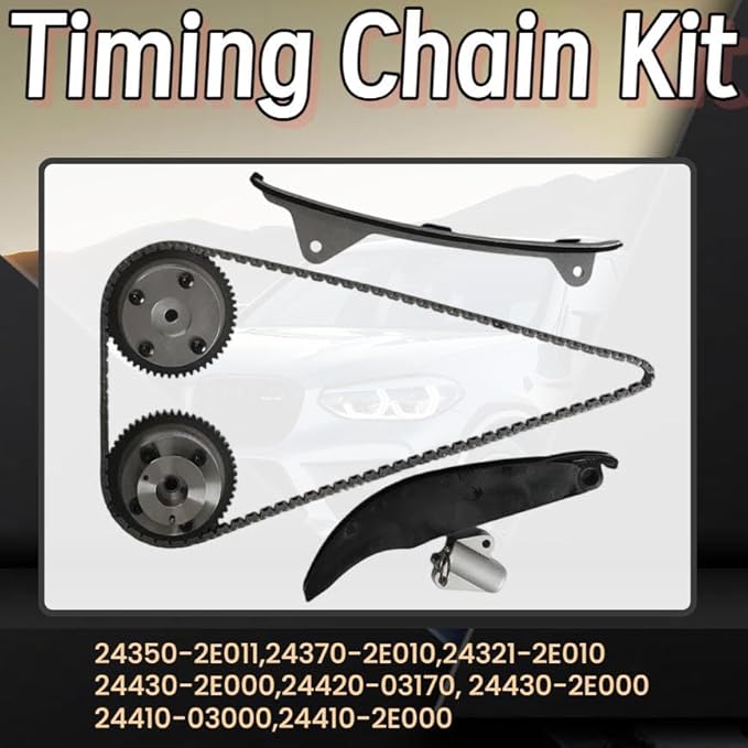 G4NA 2.0L Engine Overhaul Rebuild Kit w/Crankshaft Rods Timing Chain Kit Piston Kit Head Gasket Set Fit For Hyundai Elantra Tucson Kia Soul Forte 2014-2019 2.0L G4NA Engine 23110-2E501 623V6-2EH00