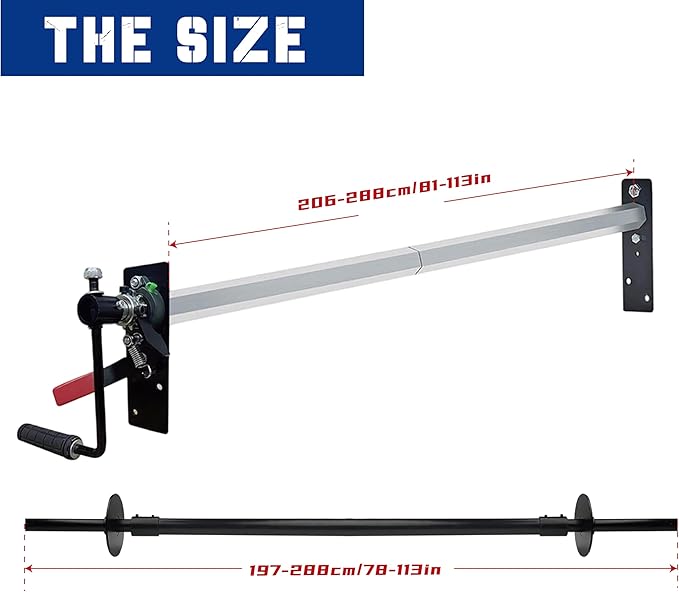 Heavy-Duty Dump Truck Tarp Kit, with Rear Anti-Sail Bow Set (with 7'x16' PVC Mesh Tarp)