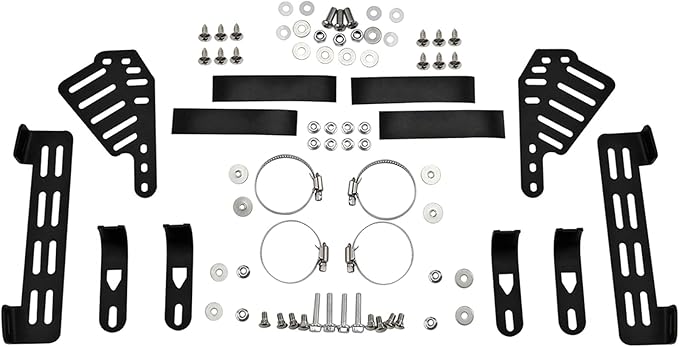 TCT-MOTORPARTS Batwing Fairing Mounting Bracket Fit For Harley Road King Softail Heritage FLST