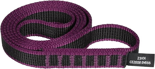 18mm Nylon Climbing Sling Runner 23KN CE2008/EN566 Certified - Webbing Straps for Outdoor Rock Climbing, Rappelling, Swing, Yoga Hammock etc