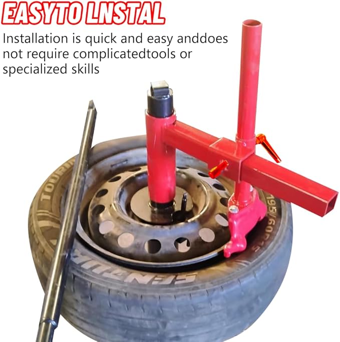 KT-Y021 AUTOKATO Manual Tire Changer Duck Head Kit with Tire Changer Duck Head and and Centering Cone Fit for Most Car Tires
