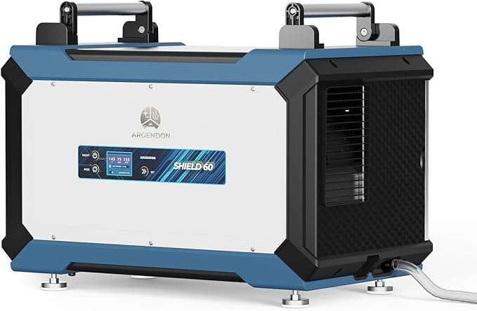ARGENDON 145 Pint Crawl Space/Basement Dehumidifier with Drain Hose, Commercial Dehumidifiers for Large Space, Industrial, Water Damage, Auto Defrosting, 5 Years Limited Warranty