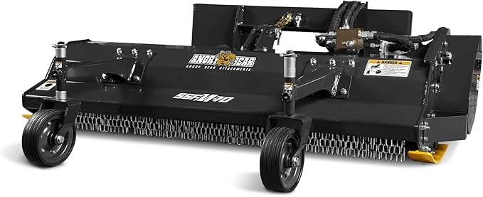 68" Hydraulic Skid Steer Flail Mower Attachment, SSFM-70