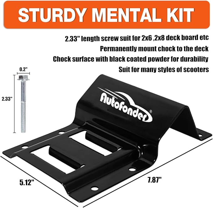 Wheel Chock Tie Down Kit (4500lb Break Strength) Heavy Duty Trailer Tire Straps System for ATV, UTV, Lawn Mower & More - Ratchet Tie Downs Accessories with E Track for Four Wheeler