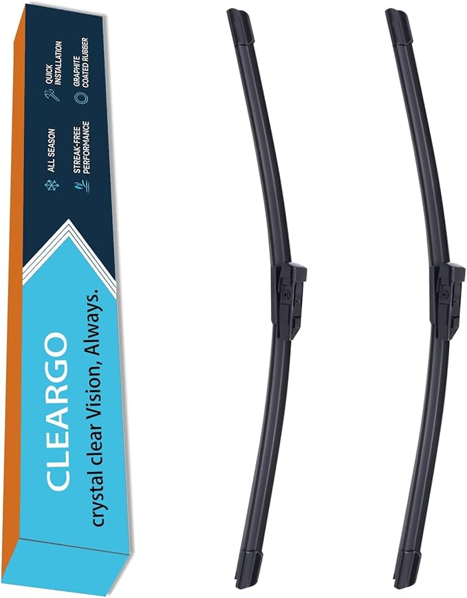 Windshield Wiper Blades for 2022 2023 2024 2025 Honda Civic - Front Set (24"+19") Premium All-Weather Beam Wipers