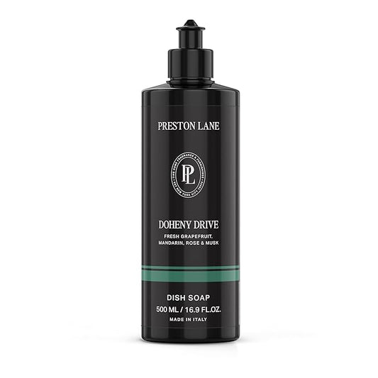 Preston Lane Dish Soap, Clean Ingredients, Tough on Grease & Residue, Safe for People & Pets