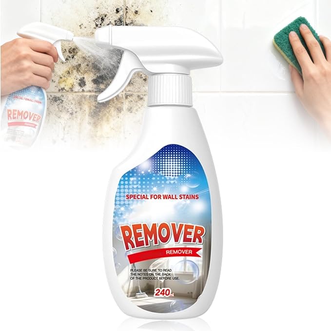 KOSIMI Highly Effective Removal Spray, Wall Cleaner Spray, Multi-Surface Cleaning Solution,Dirt, Dust And Stain Remover, for Wood, Tile, Fabric, Bathrooms, Kitchens (8.12 fl.oz