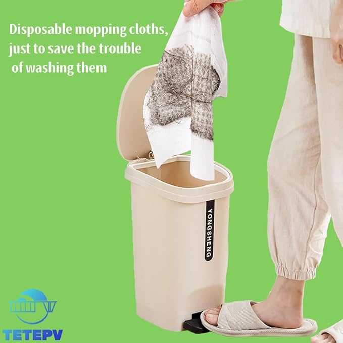Dry Sweeping Cloths for Swiffer Sweeping Mops, Disposable Dry Refill Mop Pads for Mopping and Cleaning 100 Count