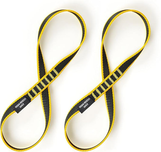 18mm Nylon Climbing Sling Runner 23KN CE2008/EN566 Certified - Webbing Straps for Outdoor Rock Climbing, Rappelling, Swing, Yoga Hammock etc