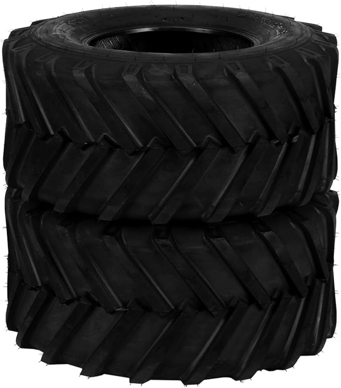 TUFFIOM Set of 2 Lawn Mower Tires 26x12.00-12 4PR Turf Tire for Garden Tractor Riding Lawnmower, Tubeless