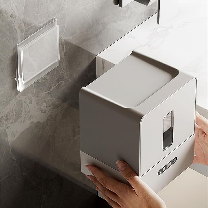 Automatic Paper Towel Dispenser for Kitchen Bathroom Wall Mount Under Cabinets Easy Touchless Battery Operated