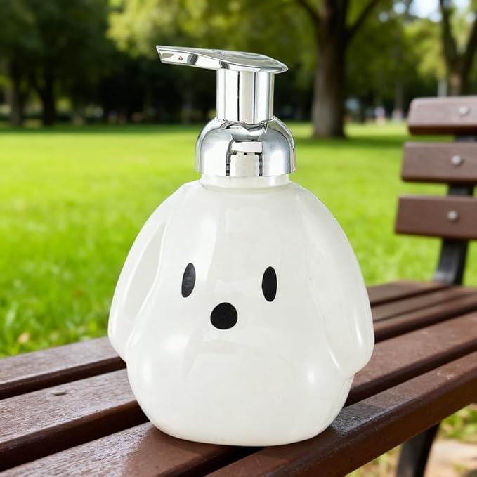 Soap Dispenser with Pump 10.1OZ Plastic Dog Foaming Bottle for Shampoo & Hand Soap Bubble Lotion Bottle for Bathroom & Home
